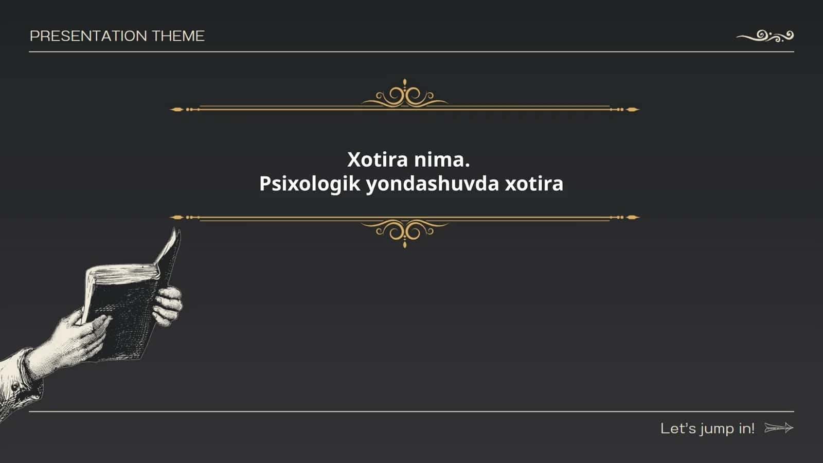 Xotiraning Psixologik Asoslari 1