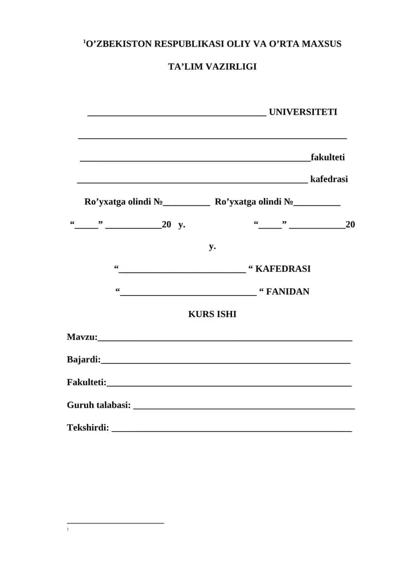 Kurs ishi 405 onlayn platformalardan foydalanish 1