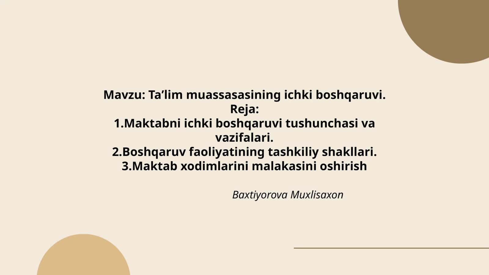 Taʼlim muassasasining ichki boshqaruvi 1