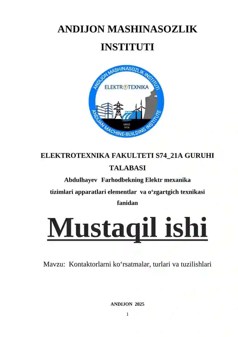 Elektrotexnika fakulteti S74_21A