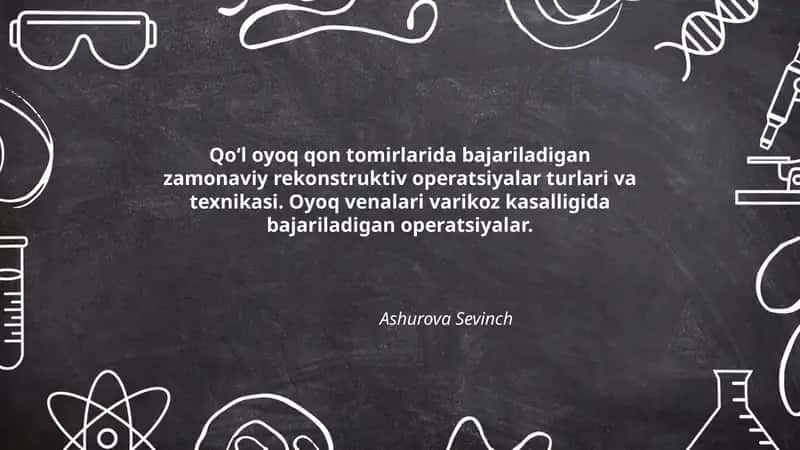 Zamonaviy rekonstruktiv operatsiyalar 1