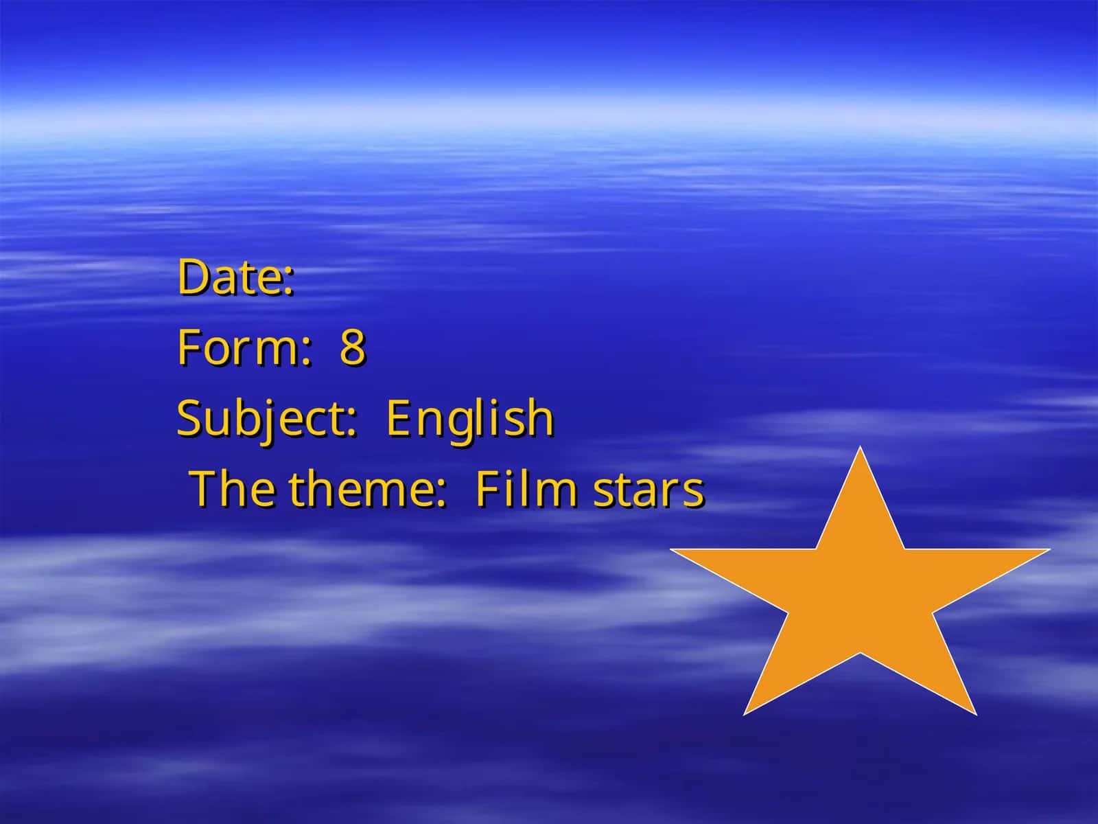 How to learn about film stars 1