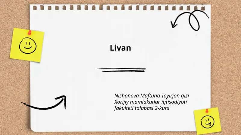 Livan tarixi 1