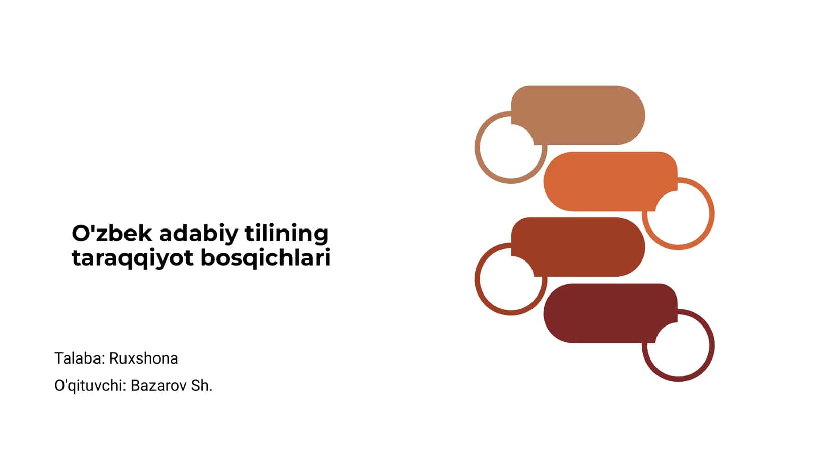 O'zbek adabiy tilining taraqqiyot bosqichlari 1