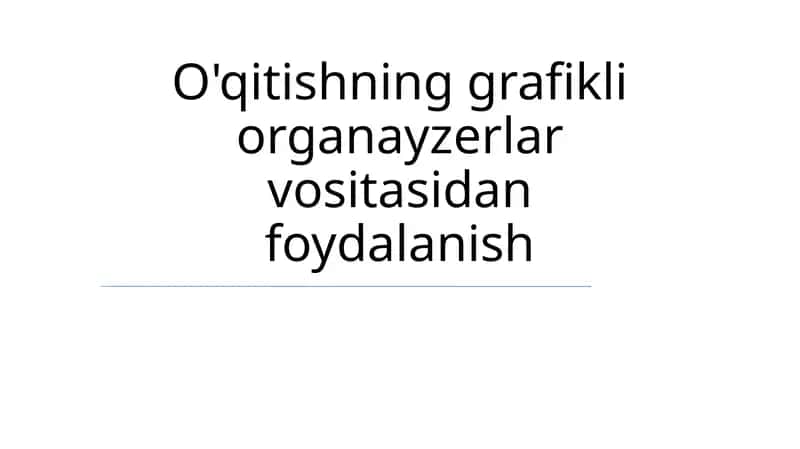 Grafik tashkilotchilarning afzalliklari 1