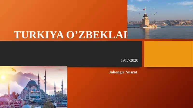TURKIYADAGI O'ZBEKLAR 1