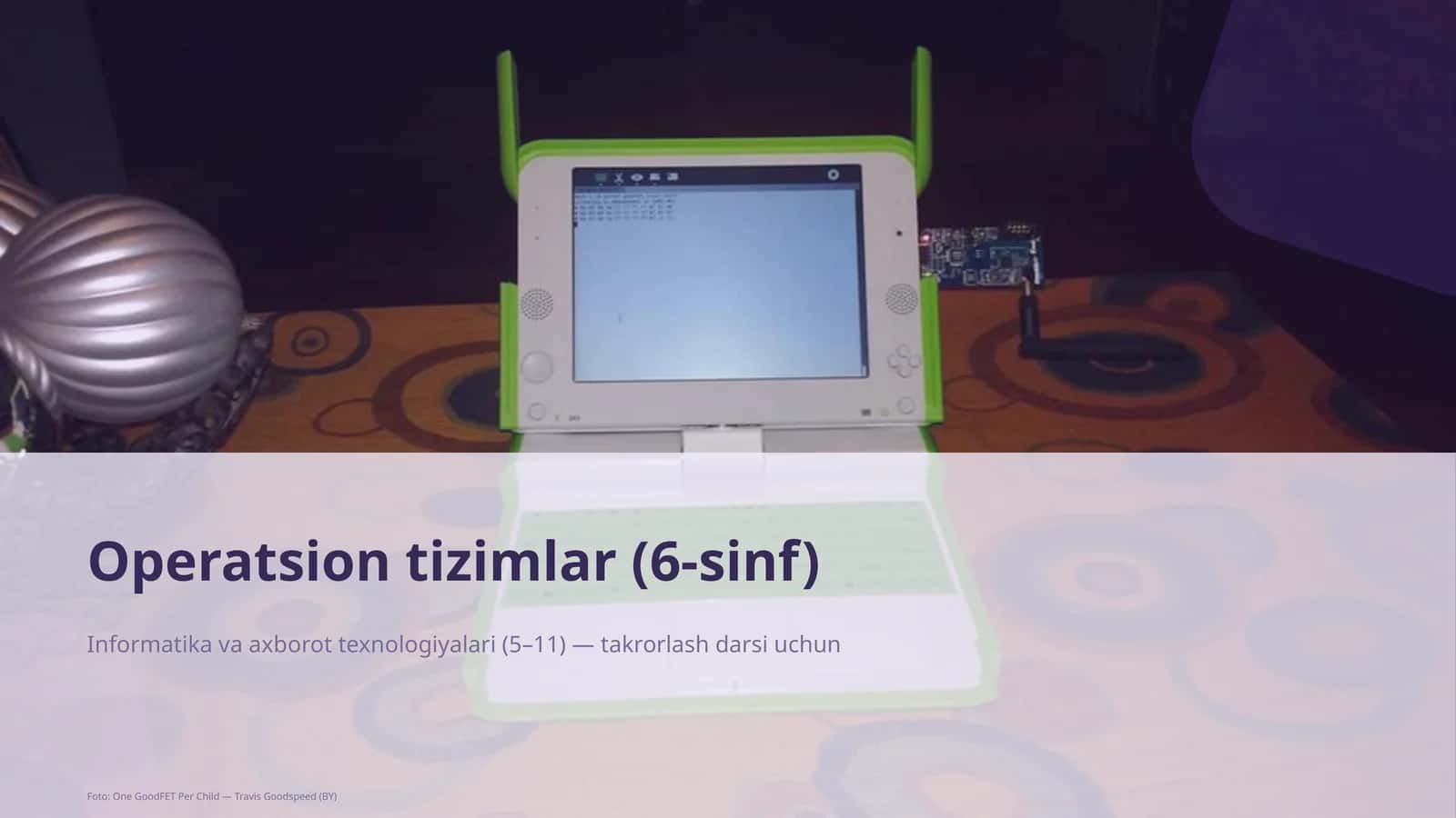 Operatsion tizimlar (6-sinf) 1