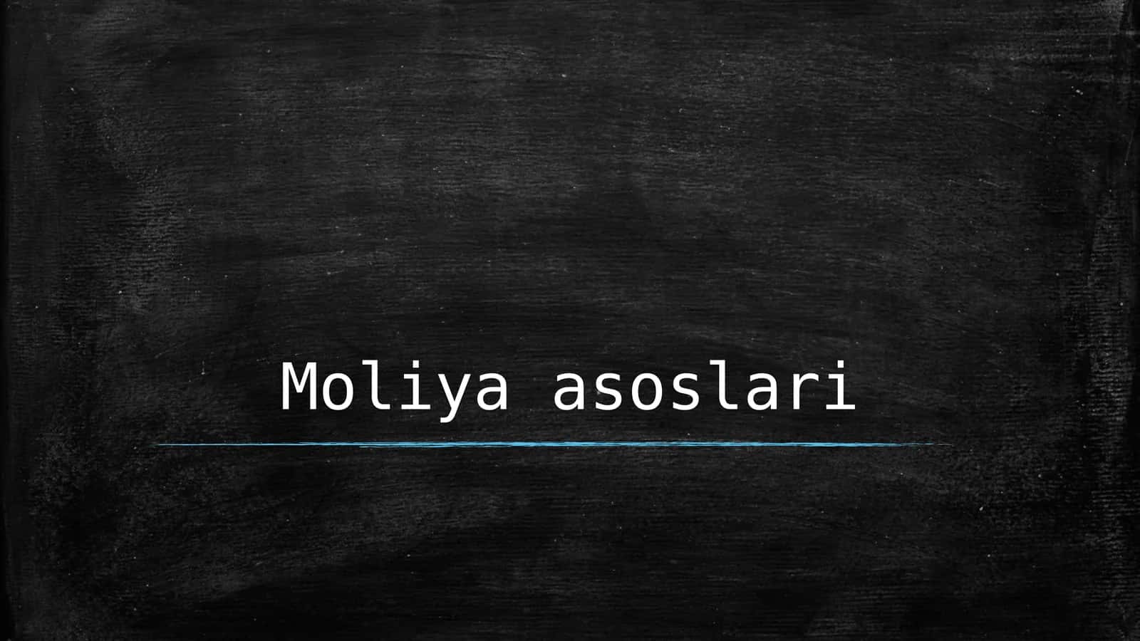 Foiz stavkalari tartibga solishda Markaziy bank funksiyalari 1