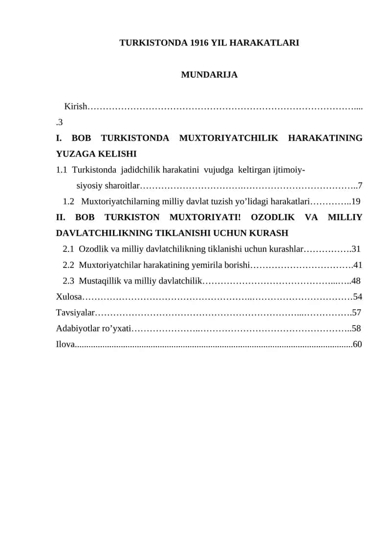 TURKISTONDA 1916 YIL HARAKATLARI 1