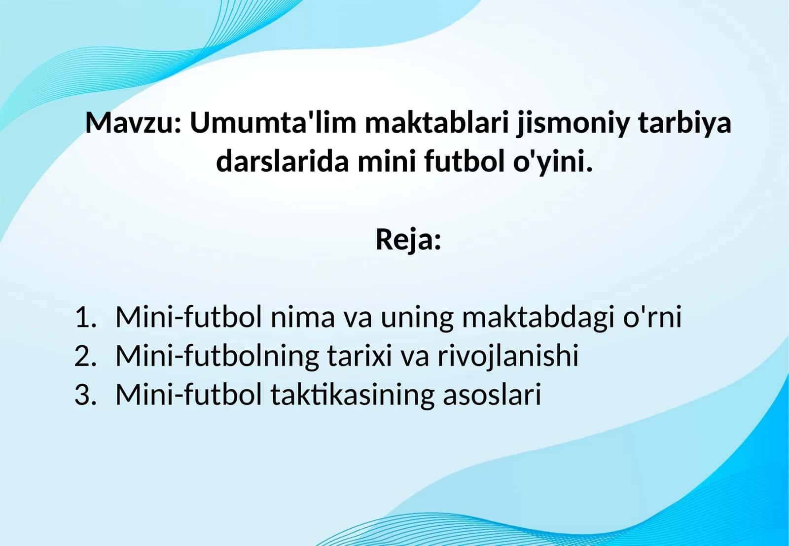 Mini-futbolning tarixi va rivojlanishi 1