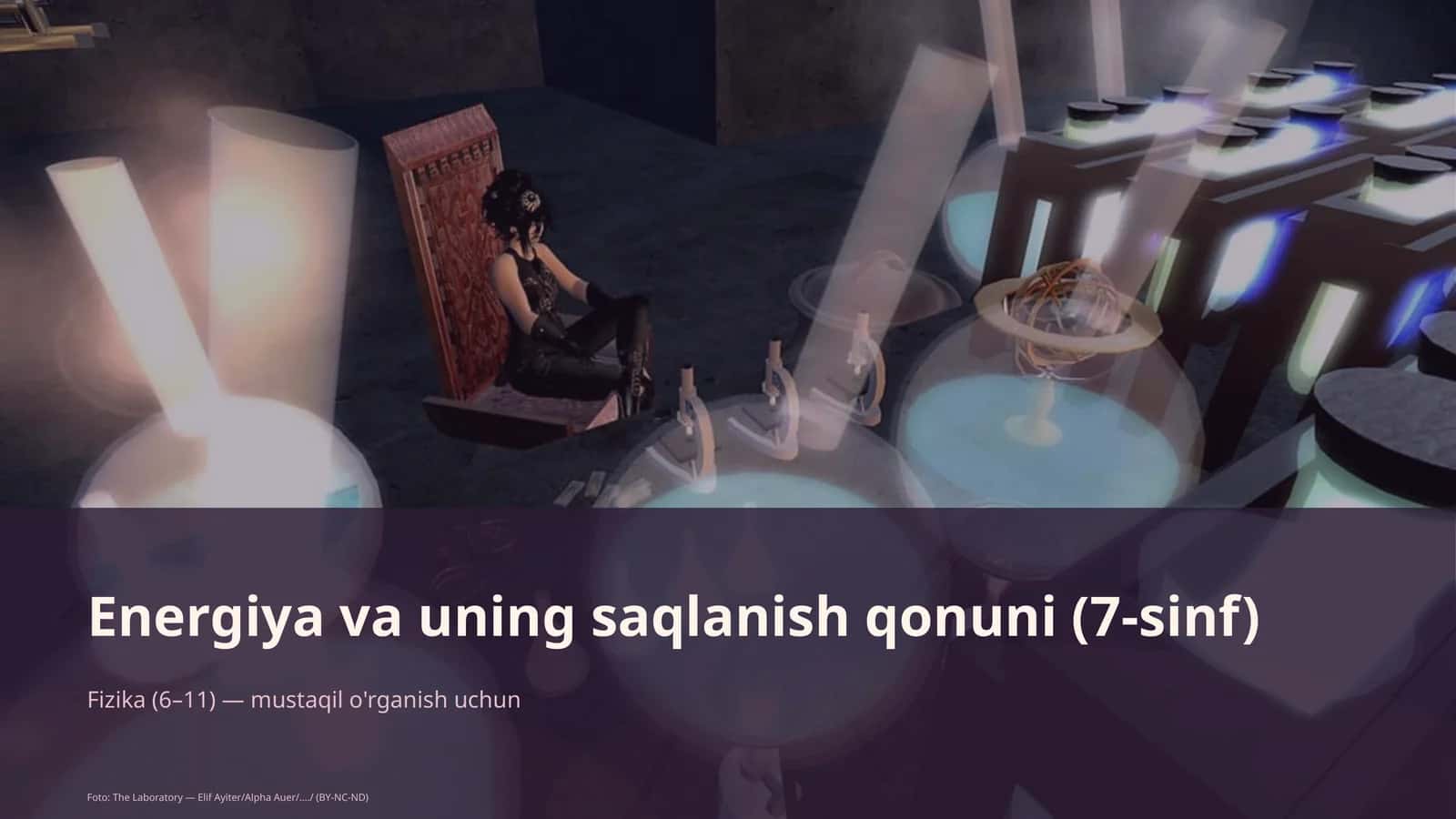 Energiya va uning saqlanish qonuni (7-sinf) 1