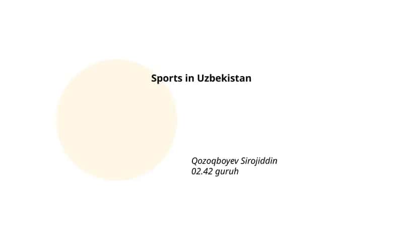 Development of Football in Uzbekistan 1