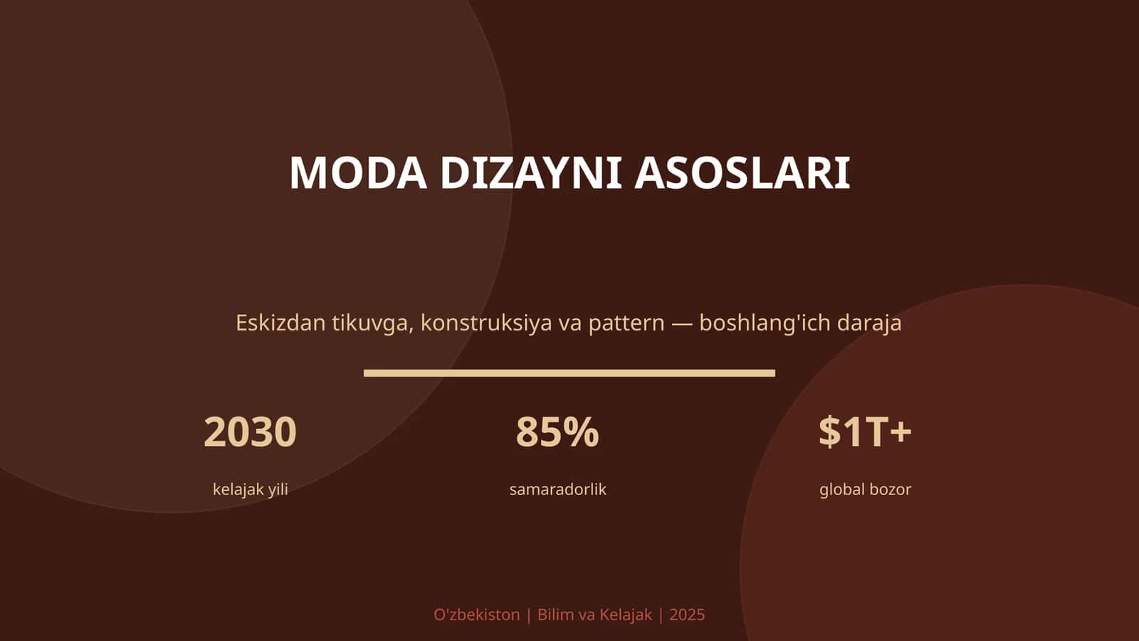 MODA DIZAYNI ASOSLARI 1