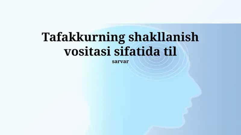 Til va Tafakkur 1