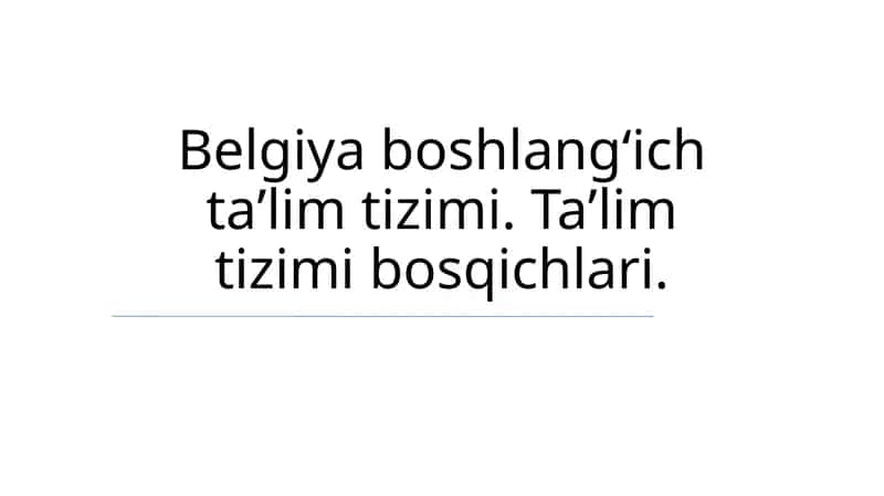 Bolalar bog'chasi 1