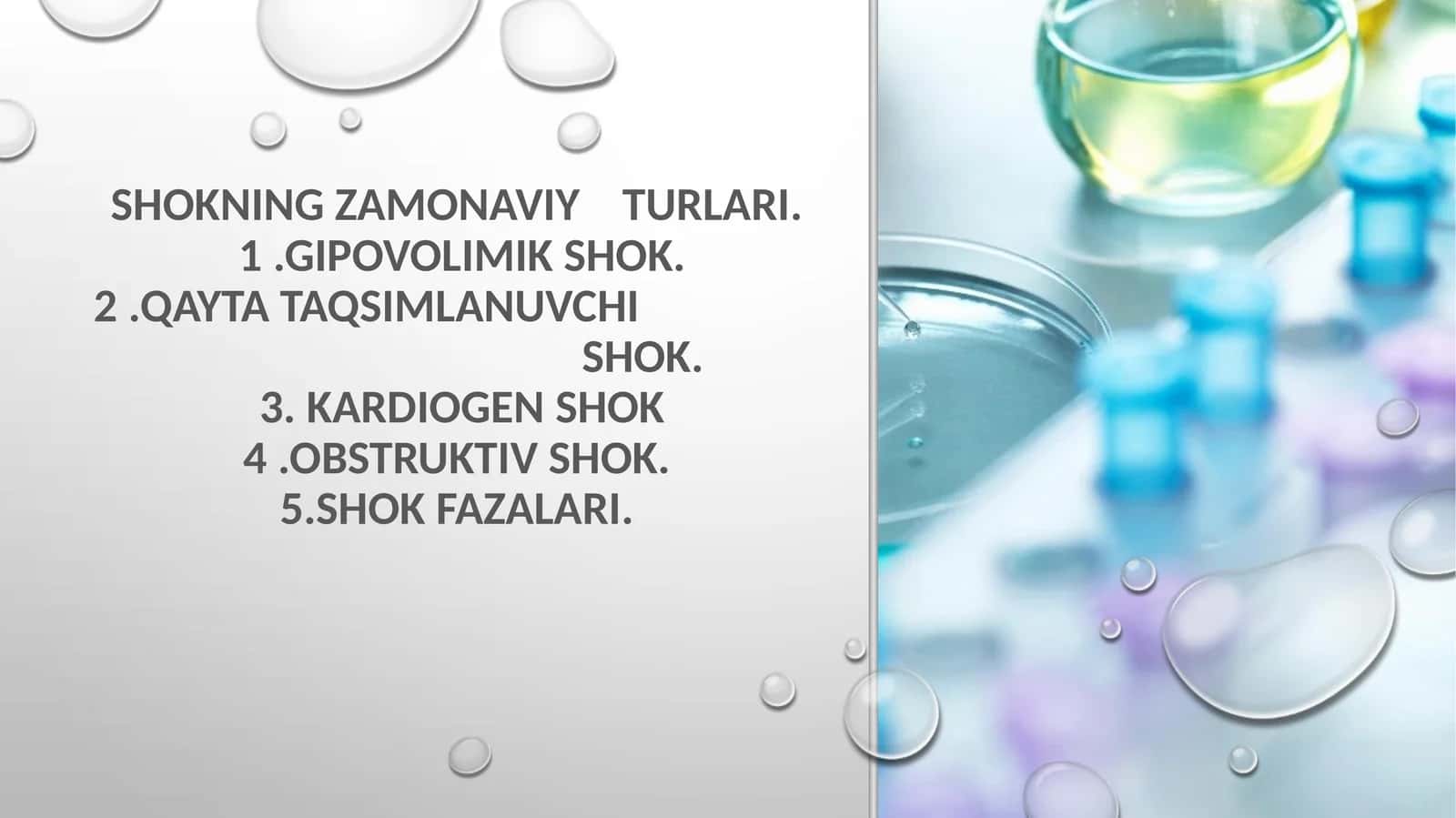 SHOKNING ZAMONAVIY TURLARI 1