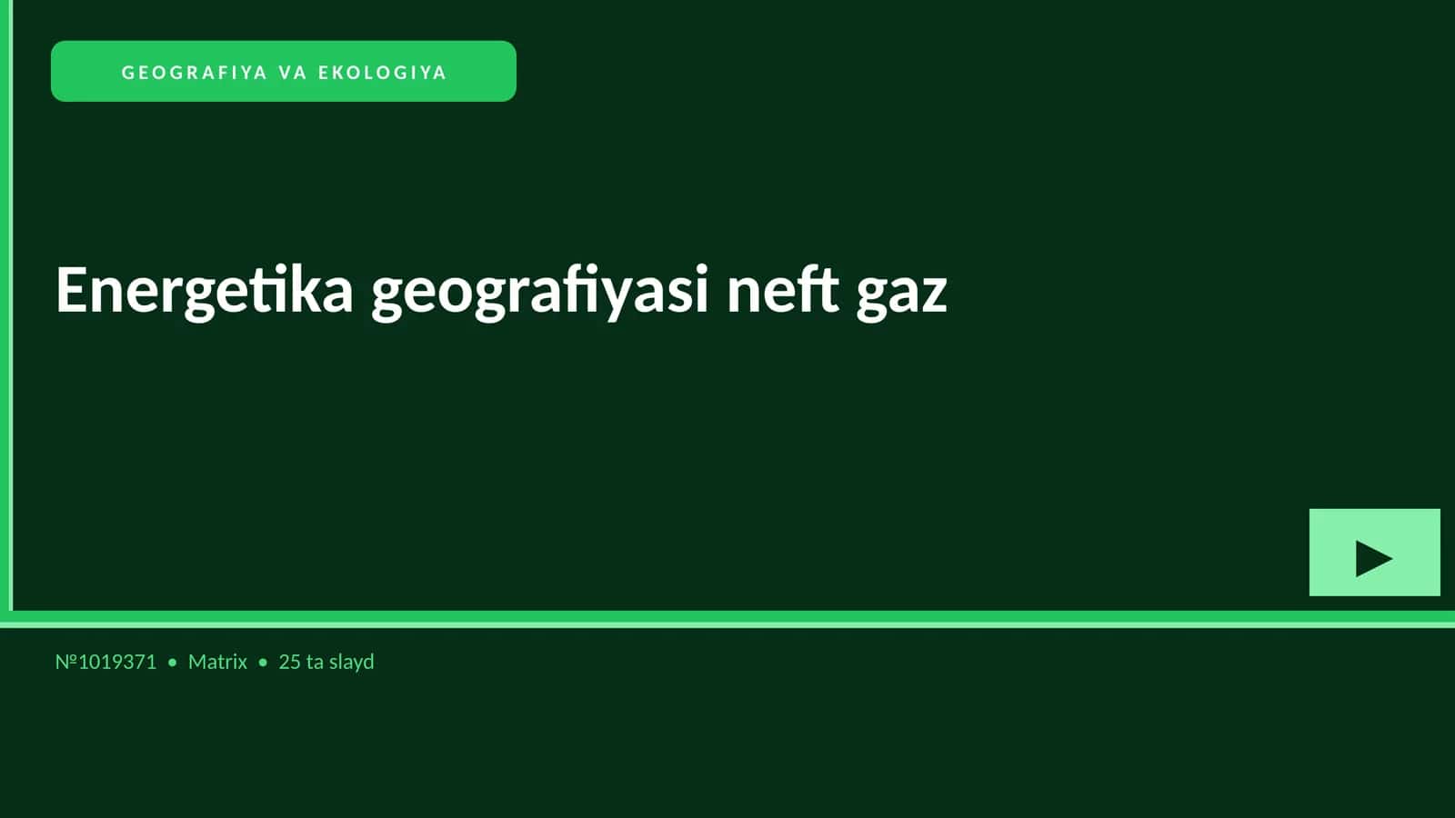 Energetika geografiyasi neft gaz 1