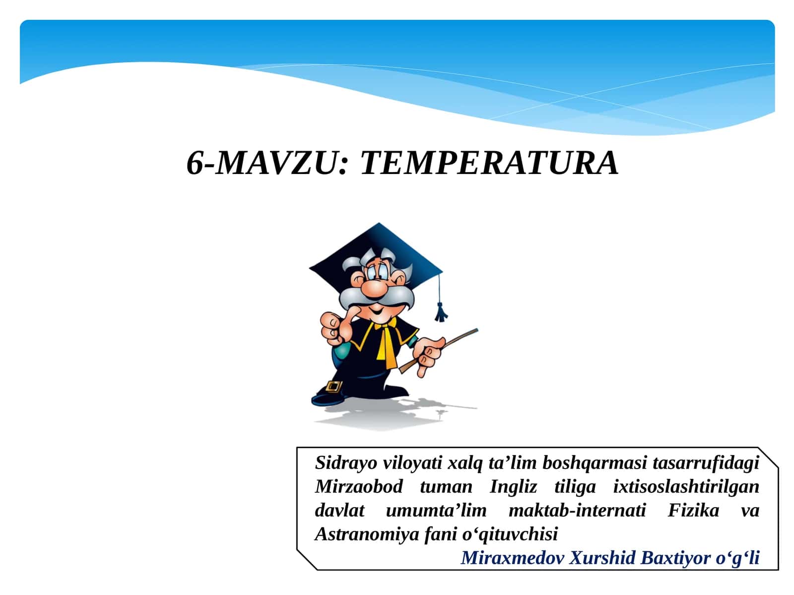 TEMPERATURA 1