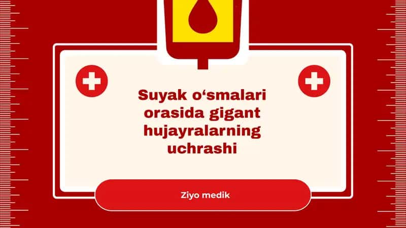 Suyak o‘smalari orasida gigant hujayralarning uchrashi 1