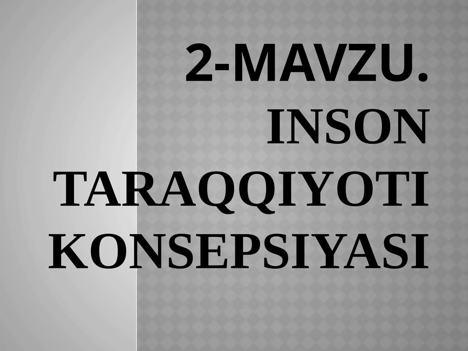 Insontaraqqiyotikonsepsiyasi 1