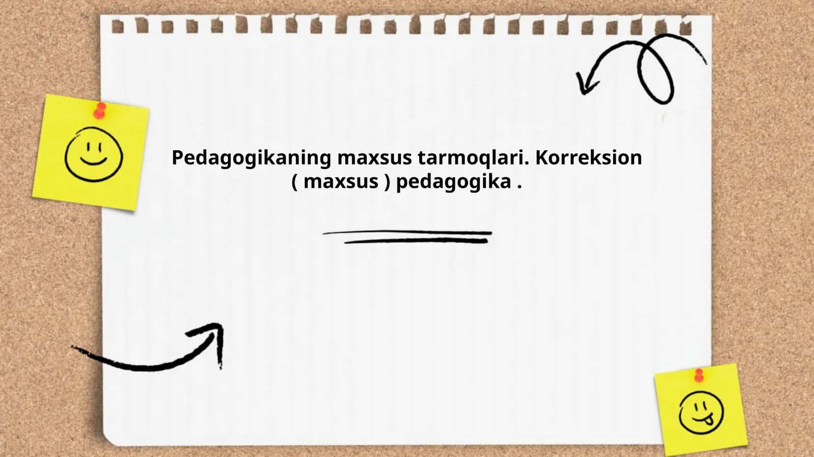 Korreksion (maxsus) pedagogika 1