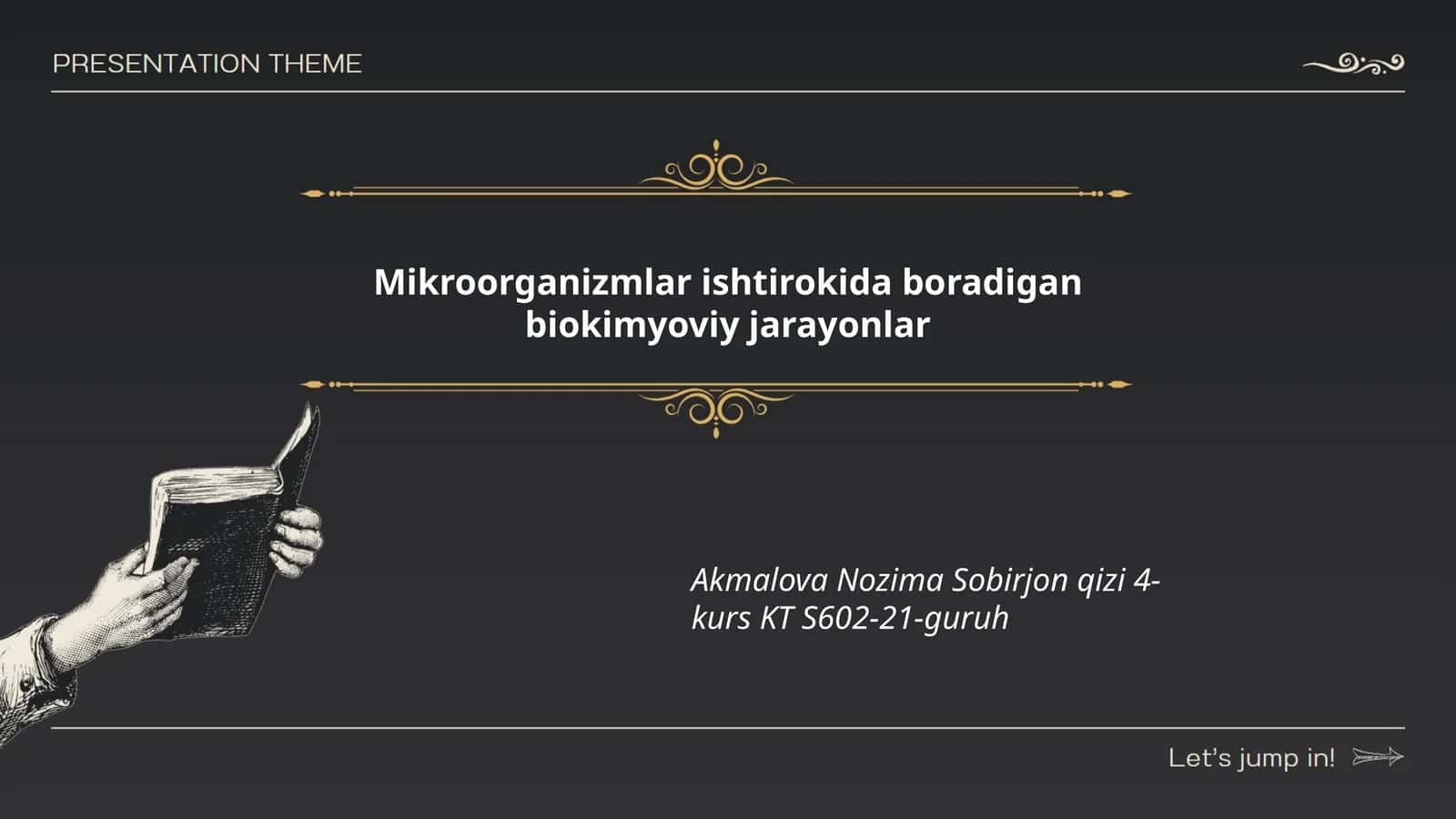 Oziq moddalar almashinuvi 1