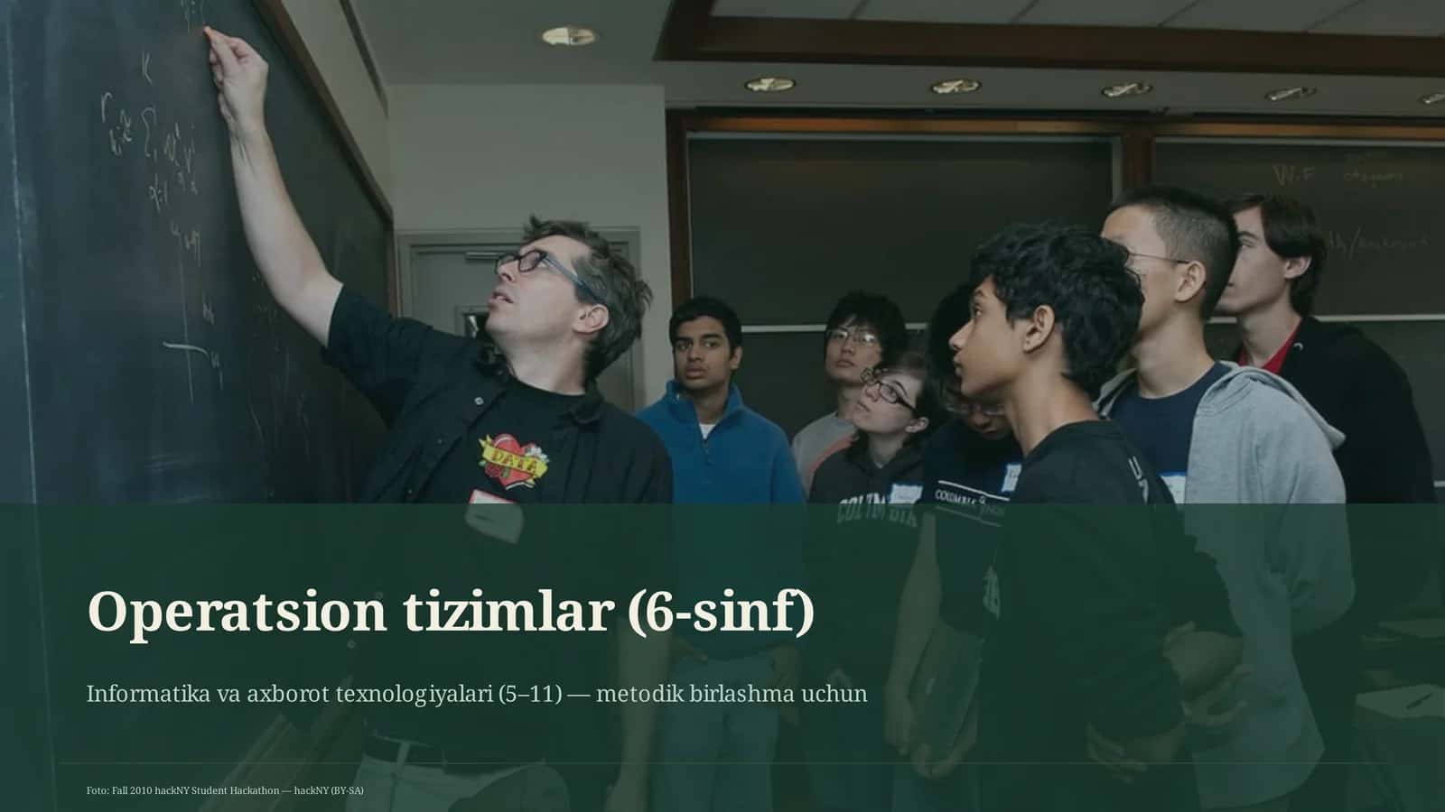 Operatsion tizimlar (6-sinf) 1