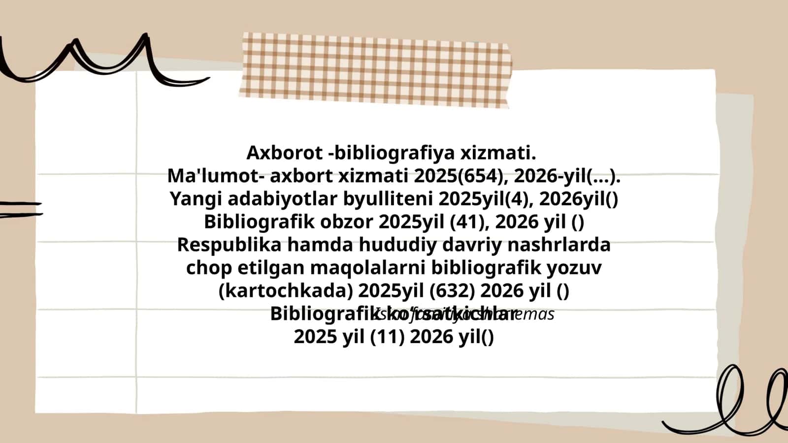Axborot-bibliografiya xizmati 1