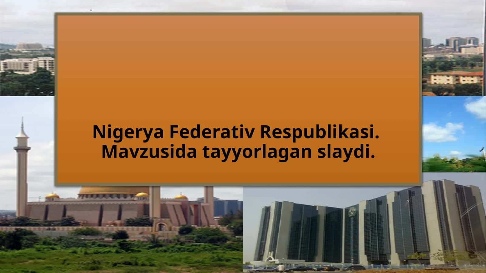 Nigerya Federativ Respublikasi 1