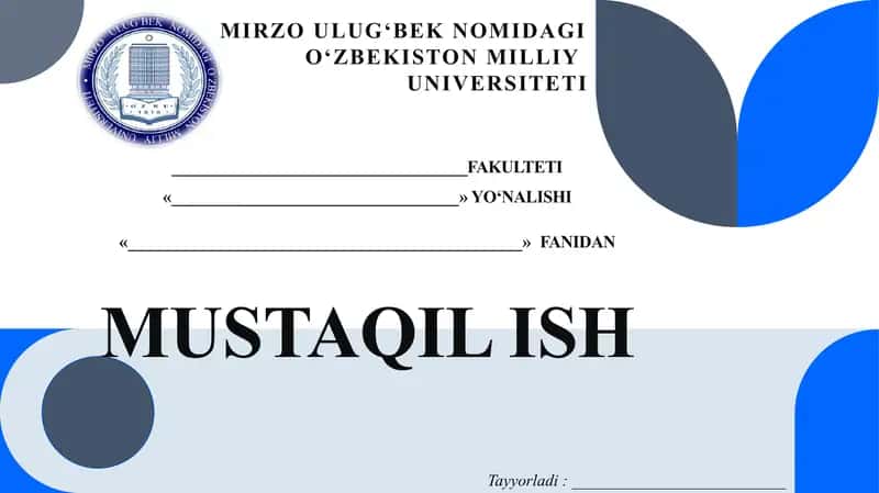 O'ziga ishonch 1