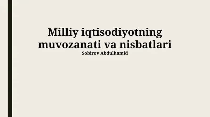 YaIM va uning tarkibiy qismlari 1