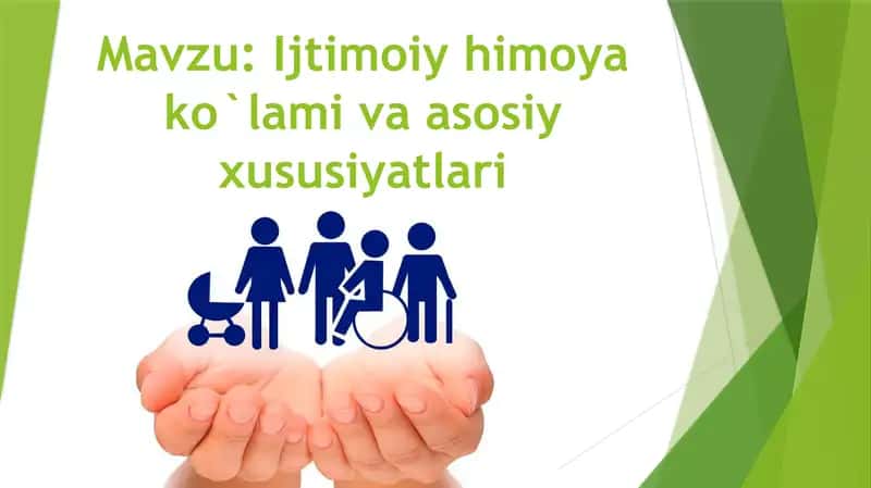 Ijtimoiy himoya ko`lami va asosiy xususiyatlari 1