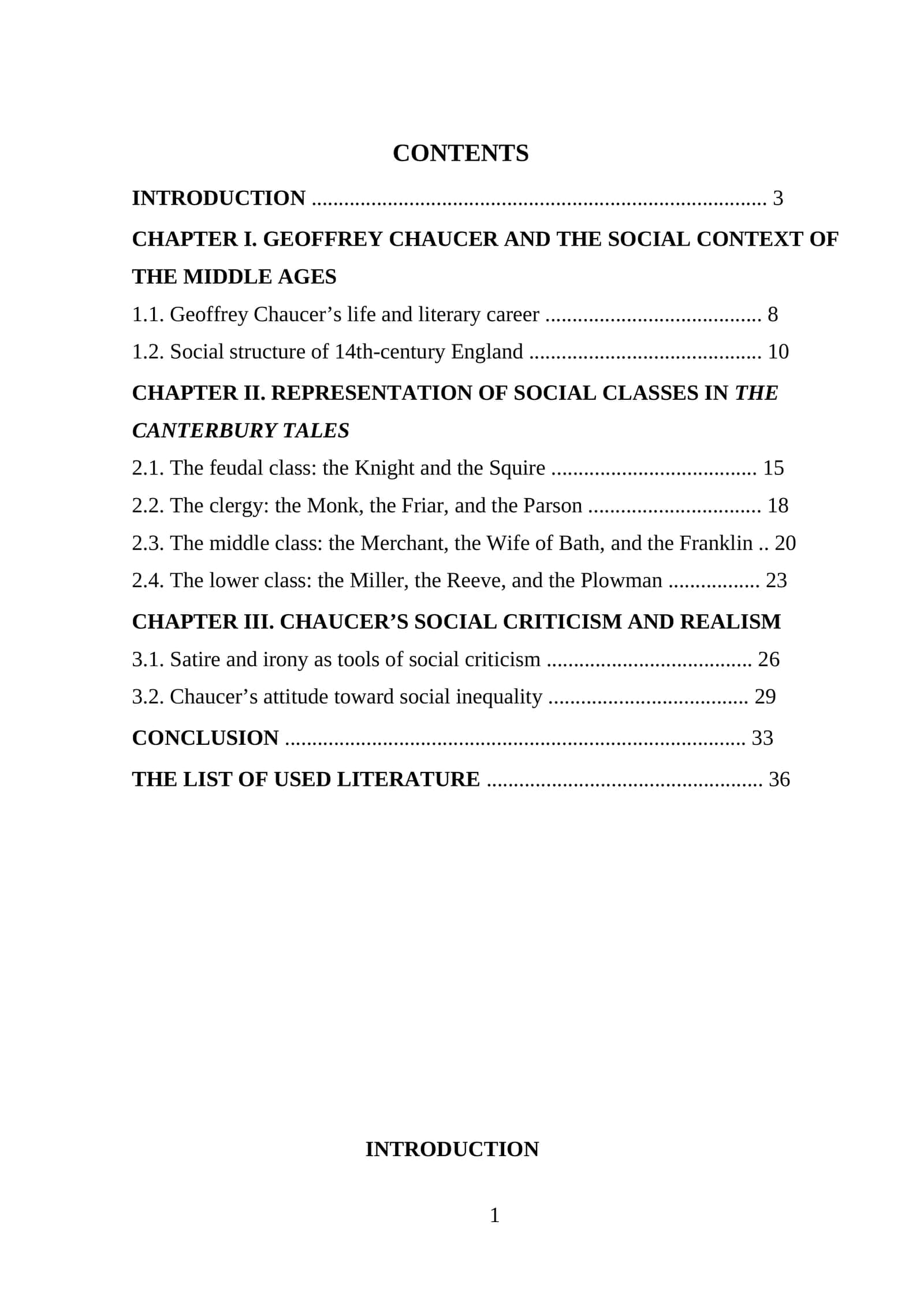 Geoffrey Chaucer 1