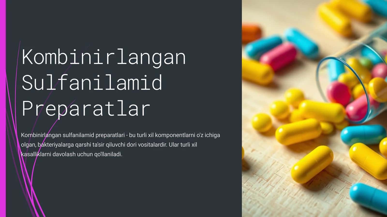Kombinirlangan Sulfanilamid Preparatlar 1
