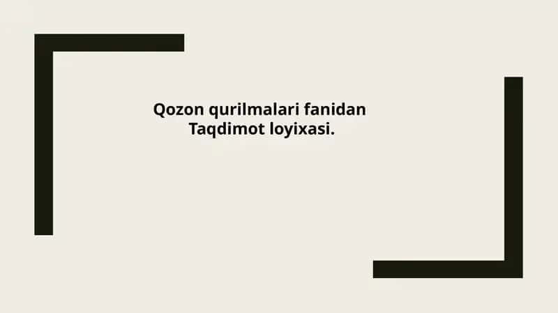 Energiyamanbalarining turlari va ularning zaxiralari 1