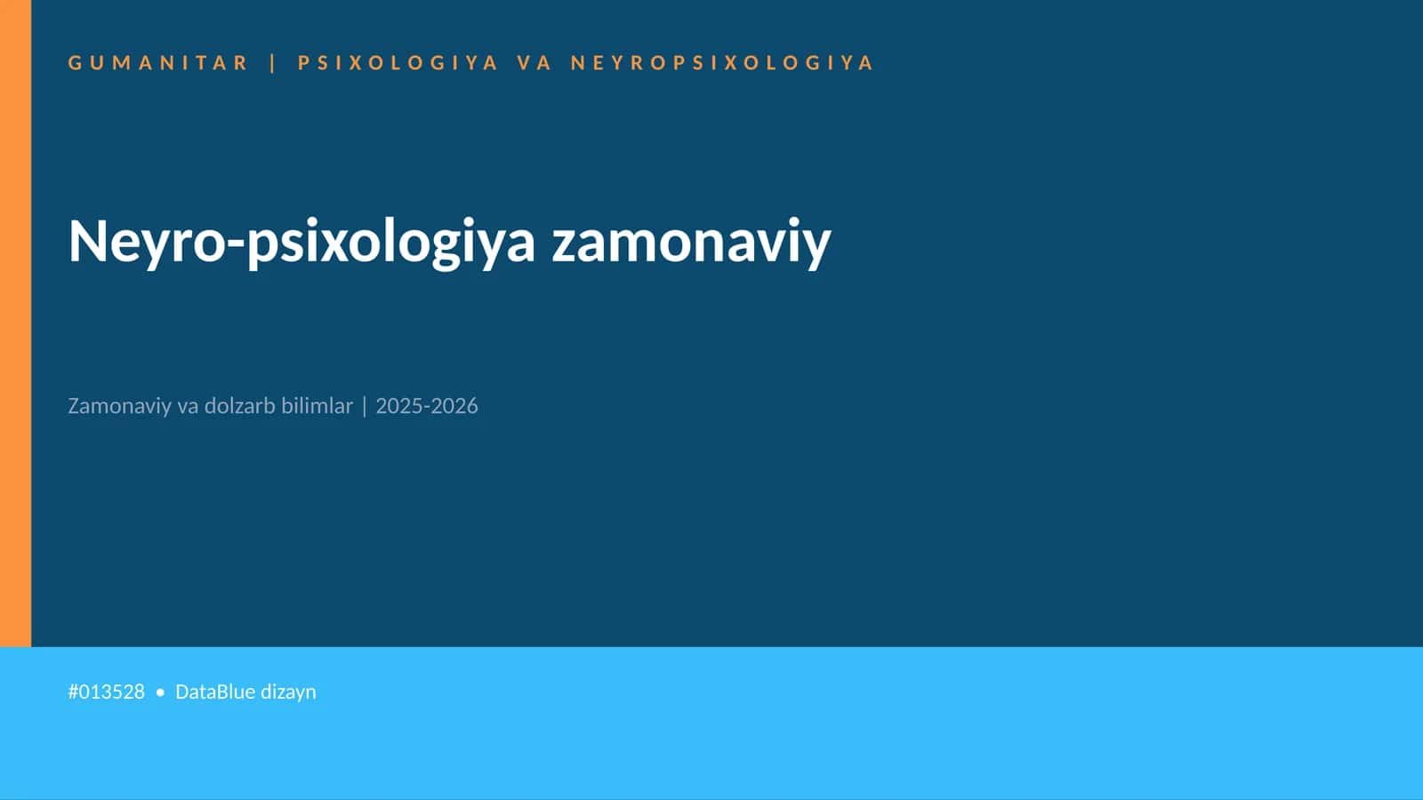 Neyro-psixologiya zamonaviy 1