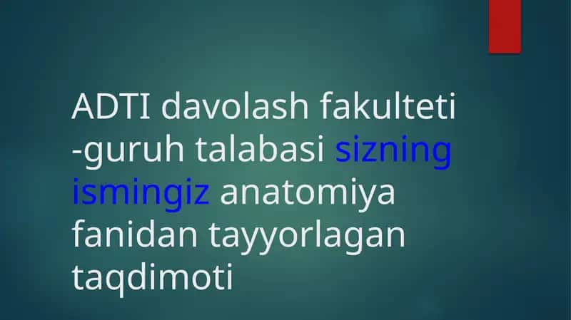 KALLA SUYAGINING YUZ QISMI SUYAKLARI 1