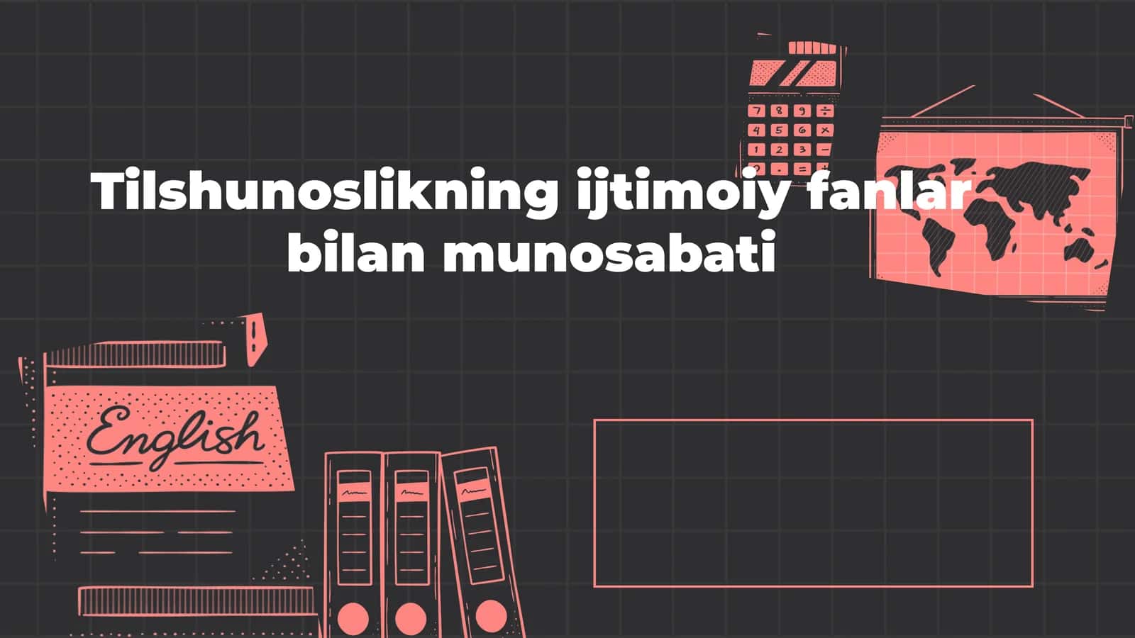 Tilshunoslikning ijtimoiy fanlar bilan munosabati 1