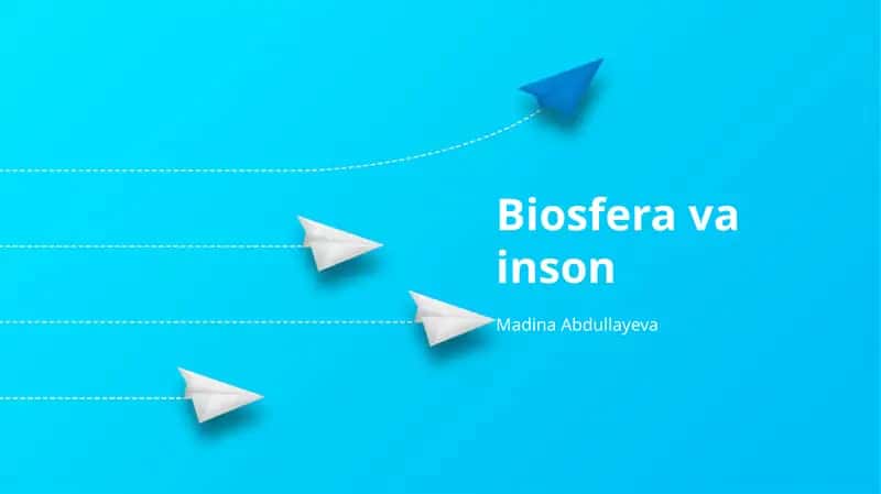 Biosfera va inson 1