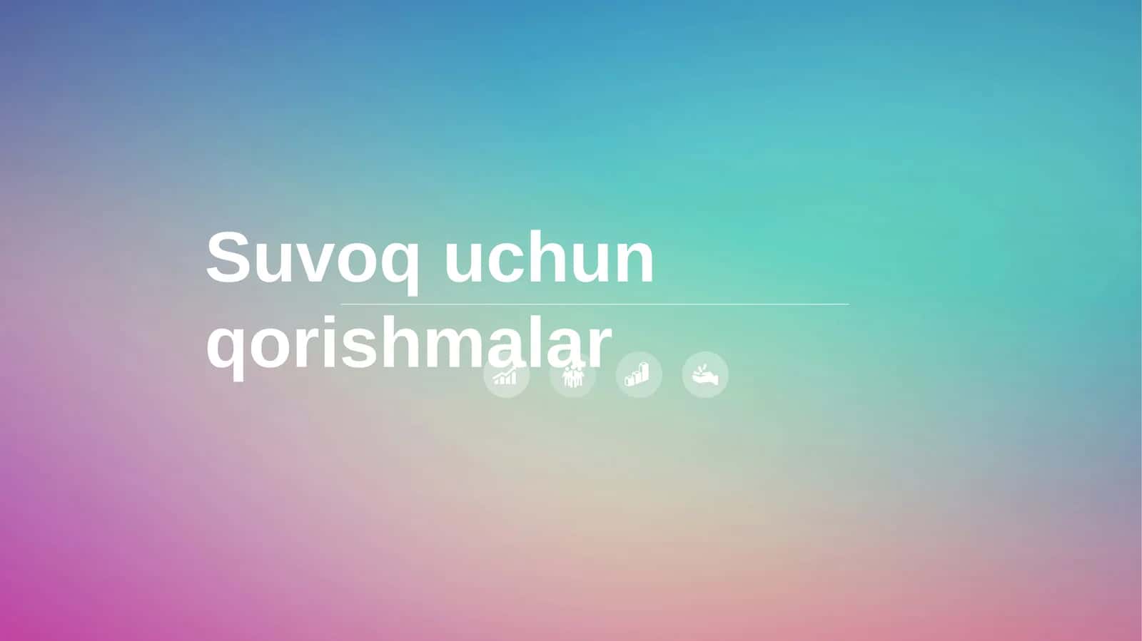 Suvoquchunqorishmalar 1