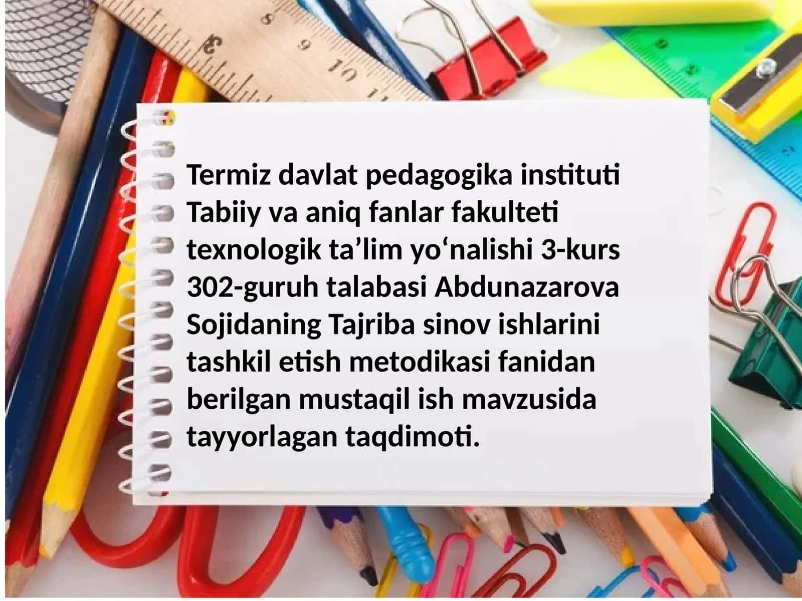 Pedagogikaning metodologik taʼminoti 1