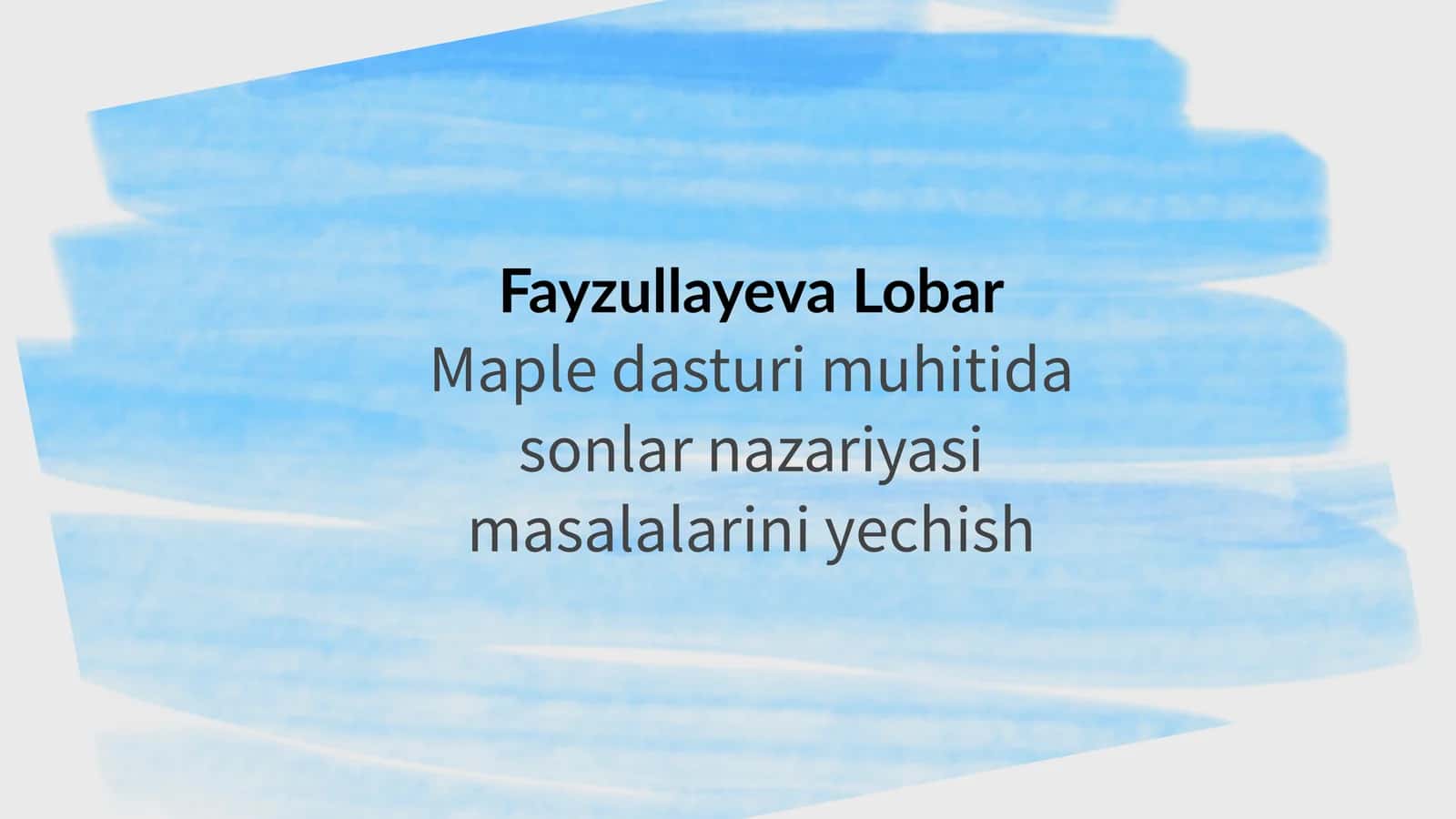 Maple Dasturi 1