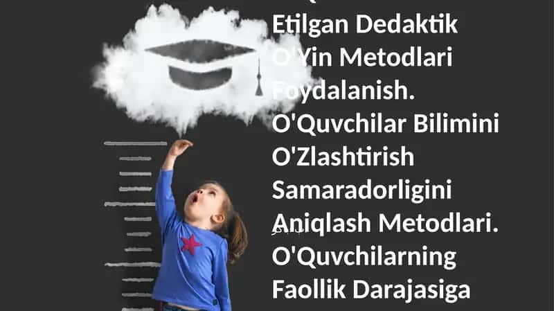 Dedaktik O'Yin Metodlari 1