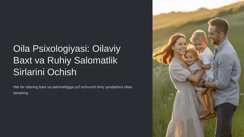 Oila Psixologiyasi 1
