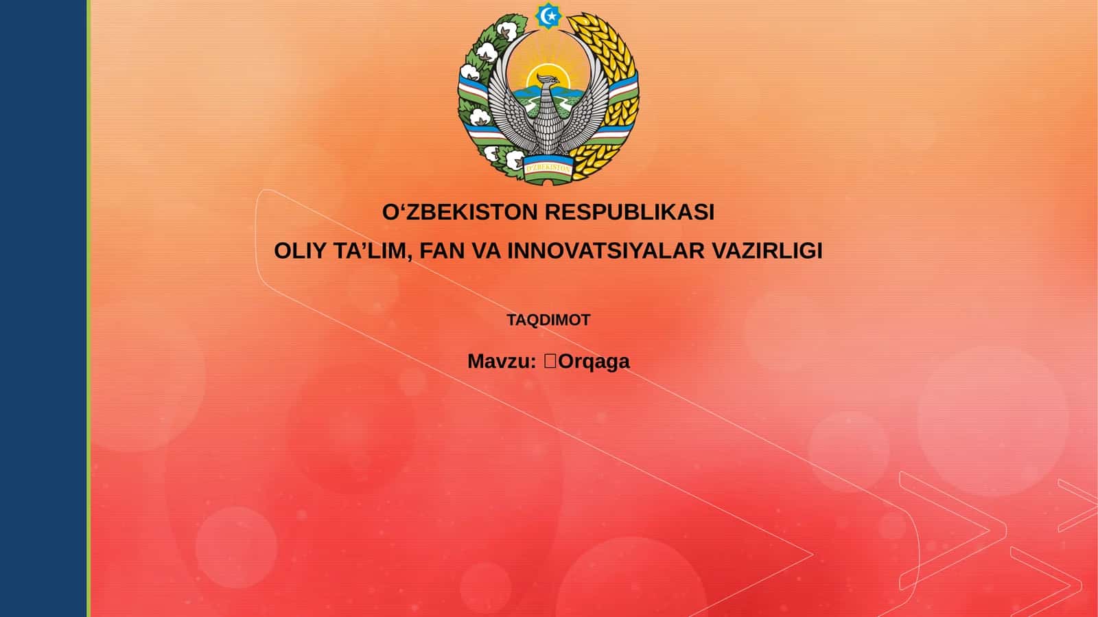 Orqaga tushunchasi 1