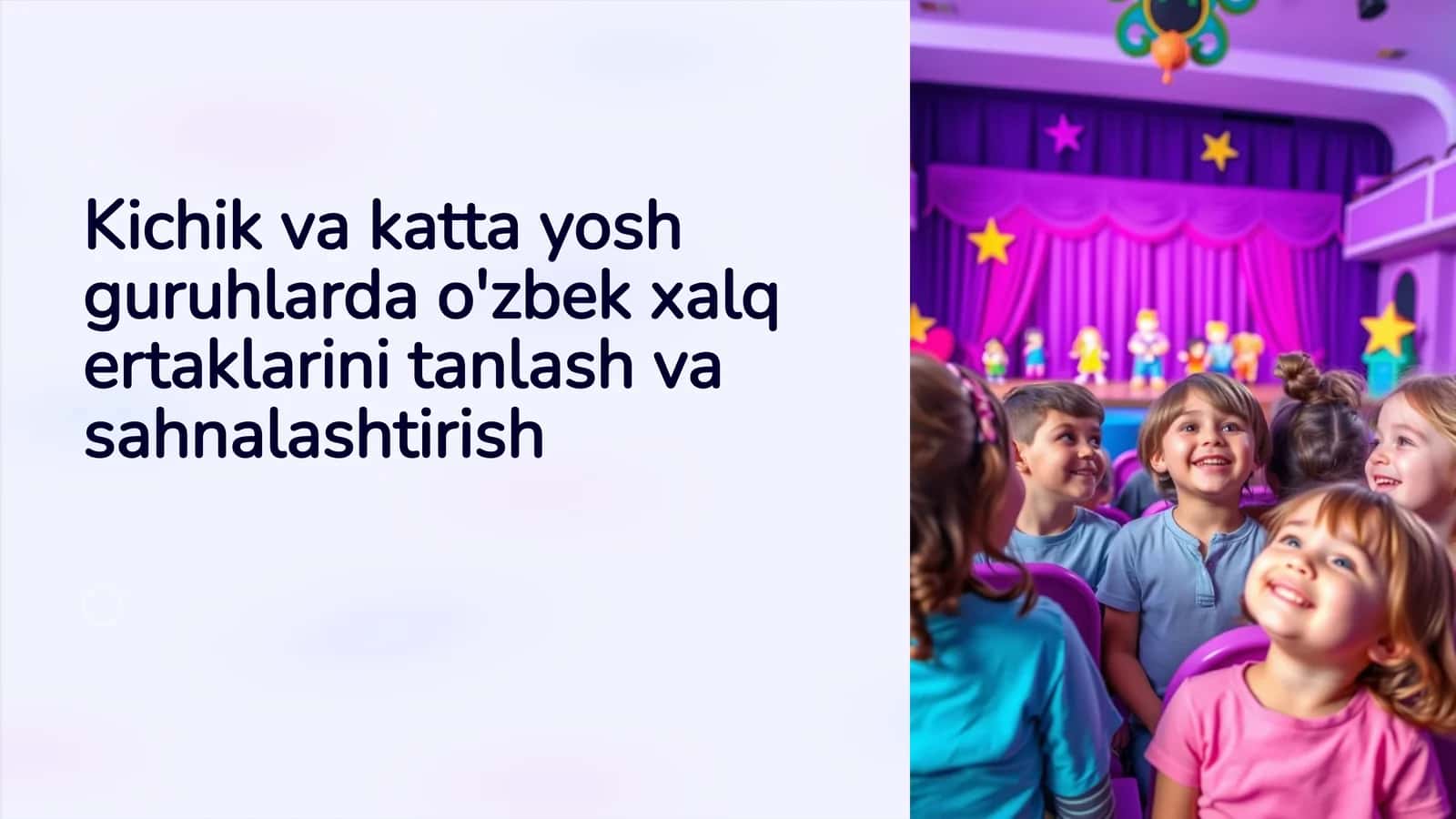 Bolalarni milliy qadriyatlar bilan tanishtirish 1