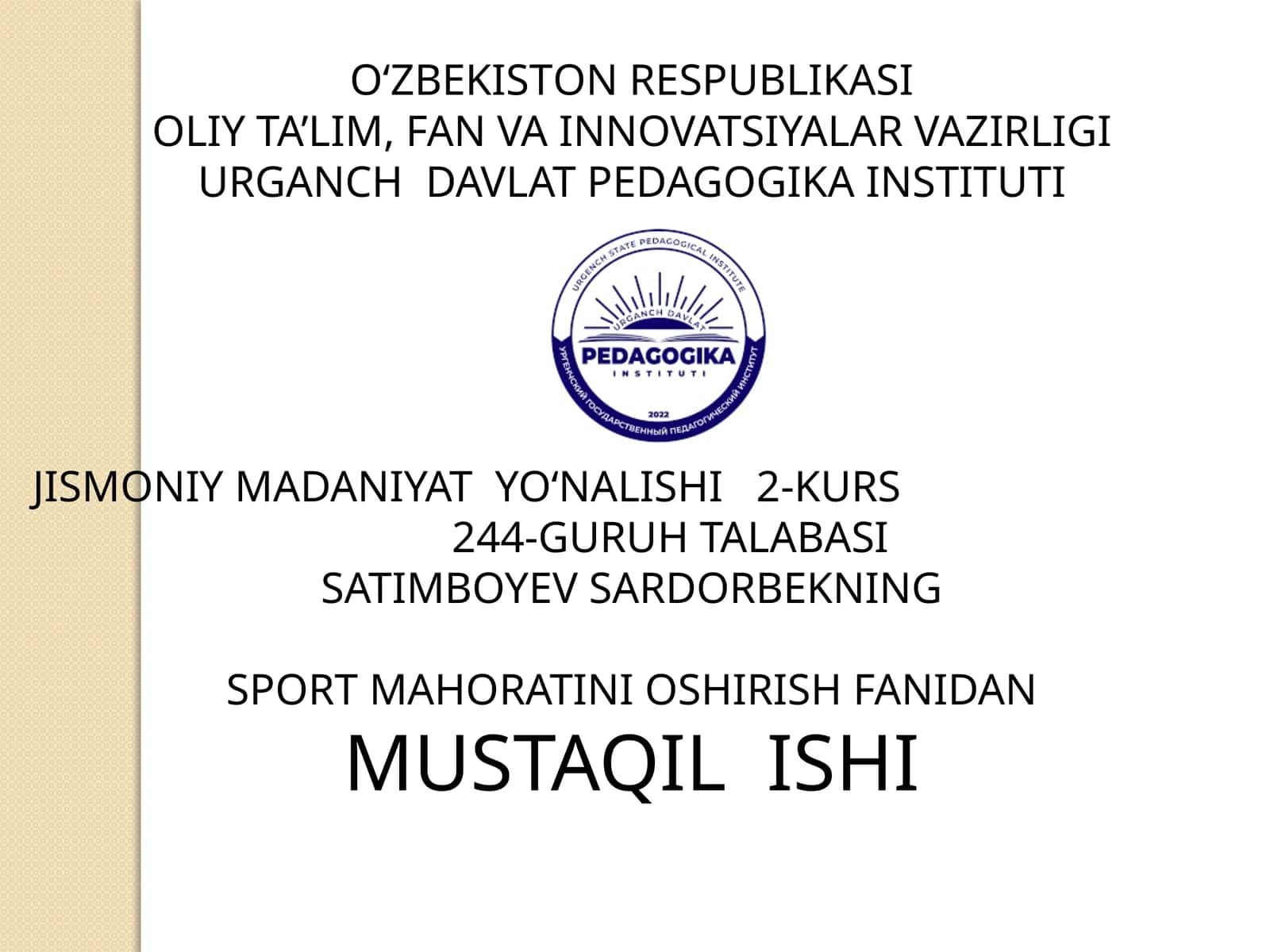 SAKRASH TURLARI BALANDLIKKA SAKRASH TEXNIKASI 1