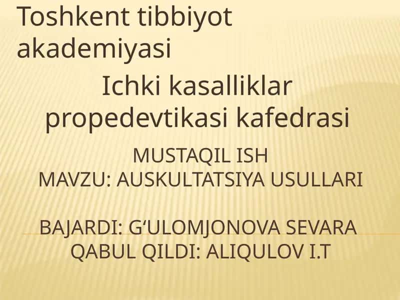 Auskultatsiya 1