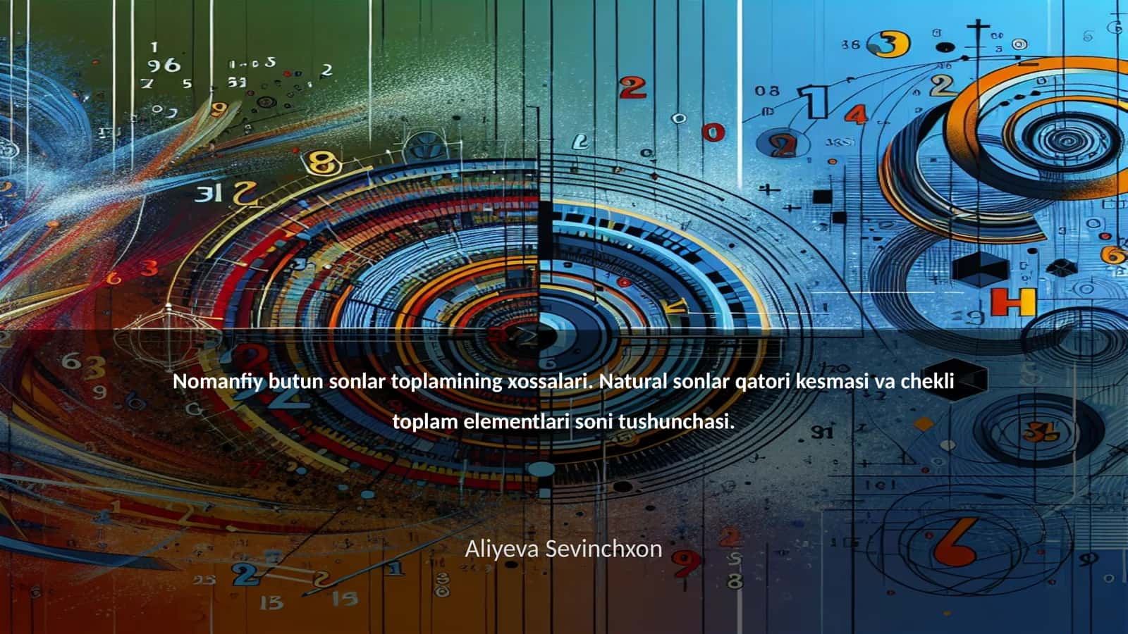 Nomanfiy butun sonlar toplamining xossalari 1