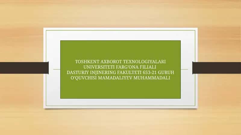 Shaxs rivojlanishi omillari 1